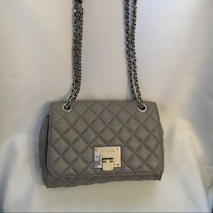FLASH SALE!!! NWT Michael Kors Quilted Lthr - Grey